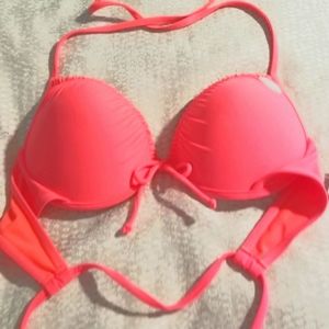 California Waves Push Up Bikini Top BRIGHT PINK XL
